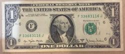 USA AMERİKA.1 DOLAR (F)1977  TEMİZ  HALİYLE  RESİMDEKİ ÜRÜN
