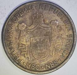 SIRBİSTAN 2010 1 DİNAR