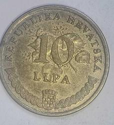HIRVATİSTAN 2005  10 LIPA