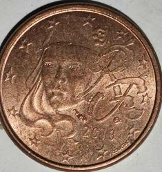 FRANSA 2013   1 EUROCENT