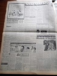 Vatan Gazetesi - 11 Aralık 1959 - Ahmed Emin Yalman Köşe Yazısı - CHP Genel Sekreteri İsmail Rüştü Aksal Yurttaş Refah Yerine Sıkıntı İle Karşılaştı Diyor - İnsan Hakları Günü Kutlandı - Günde 8 Yerine 11 Saat Mesai Yapılması Teklifi Tepki Yarattı - Ünlü Aktör Henri Vidal Dün Kalp Krizinden Öldü - Fakir Baykurt Öğretmenlikten Menedilmesinin Sebebini Soruyor - İran Şahı Rıza Pehlevi'nin Düğün Günü Değişiyor - He Kahvesi Yazan Abdullah Aşçı Yazı Dizisi - Kara Çarşaf Dün Yine Hakim Önüne Çıktı - Dağa Çıkmış Şakiler Birer Birer Yakalanıyor - Hoş Memo Karikatür - Naim Tirali Köşe Yazısı -  İran'da Kadın Hakları Yazan Rezzan A. E. Yalman - Ben Kimim Yazan Theresa Charles Yazı Dizisi - Lüp Lüp Amca Çizgi Roman - Tonton Agah Çizgi Roman Sade Yalçın - Stiv Roper Çizen Saundes Ve Waggon - Opon Ağrı Kesici - Üçüncü Fenerbahçe Nice Maçı Cenevre'de Yapılıyor - Galatasaray Fevkalade Kongreyi Ocak Ayında Yapıyor - Beşiktaş Çinli Basketbolcu Tsorny Chyi Runy Aldı - Feriköy Antrenörü Gündüz Kılıç
