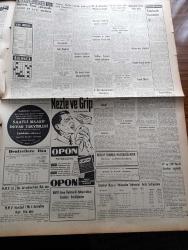 Vatan Gazetesi - 11 Aralık 1959 - Ahmed Emin Yalman Köşe Yazısı - CHP Genel Sekreteri İsmail Rüştü Aksal Yurttaş Refah Yerine Sıkıntı İle Karşılaştı Diyor - İnsan Hakları Günü Kutlandı - Günde 8 Yerine 11 Saat Mesai Yapılması Teklifi Tepki Yarattı - Ünlü Aktör Henri Vidal Dün Kalp Krizinden Öldü - Fakir Baykurt Öğretmenlikten Menedilmesinin Sebebini Soruyor - İran Şahı Rıza Pehlevi'nin Düğün Günü Değişiyor - He Kahvesi Yazan Abdullah Aşçı Yazı Dizisi - Kara Çarşaf Dün Yine Hakim Önüne Çıktı - Dağa Çıkmış Şakiler Birer Birer Yakalanıyor - Hoş Memo Karikatür - Naim Tirali Köşe Yazısı -  İran'da Kadın Hakları Yazan Rezzan A. E. Yalman - Ben Kimim Yazan Theresa Charles Yazı Dizisi - Lüp Lüp Amca Çizgi Roman - Tonton Agah Çizgi Roman Sade Yalçın - Stiv Roper Çizen Saundes Ve Waggon - Opon Ağrı Kesici - Üçüncü Fenerbahçe Nice Maçı Cenevre'de Yapılıyor - Galatasaray Fevkalade Kongreyi Ocak Ayında Yapıyor - Beşiktaş Çinli Basketbolcu Tsorny Chyi Runy Aldı - Feriköy Antrenörü Gündüz Kılıç