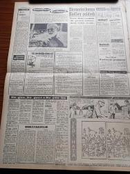 Vatan Gazetesi - 24 Nisan 1962 - İsmet İnönü Ragıp Gümüşpala İle İhtilaf Halindeyiz Dedi - Adalet Partisi Grubu Toplanıyor Gündemde Koalisyon Ve Af Var - Genelkurmay Başkanı Cevdet Sunay Siyasi Afla Ordunun İlgisi Yok Dedi - 23 Nisan Yurtta Heyecanla Kutlandı - Cemal Gürsel 23 Nisan Ve Af - Ekmek Fiyatı İçin Komisyon Kurulacak - Bugün De Bir Ulusal And'a Muhtacız Yazan Behçet Kemal Çağlar Köşe Yazısı - Tekel İşçi Sendikaları Sayılarını Azaltıyor - Çağlayanlı Vadi Yazan Mustafa Necati Sepetçioğlu Yazı Dizisi - 1747'den Günümüze Kadar Ordu Ve Politika Yazan Nizamettin Nazif Tepedenlioğlu Yazı Dizisi - Chapman Raporu Yazan İrving Wallas Yazı Dizisi - Suphi Kaner - Amerika'da Aya Gidecek Füze Hazır - Bir Genç Kızın Aşkı Çizgi Roman - Ernest Hemingway Kardeşimdi Yazan Leicester Hemingway Yazı Dizisi - Üç Perdelik Cinayet Yazan Agatha Christie Yazı Dizisi - Sanat Dünyası - İstanbul Futbol Kulüpleri Kati Kararlarını Verdiler Tekrar Mahalli Lig'e Dönülecek - Lefter Küçükandonyadis - Naci Erdem