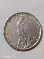 TÜRKİYE CUMHURİYETİ 50 KURUŞ 1967  ÇÇT