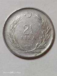 TÜRKİYE CUMHURİYETİ 50 KURUŞ 1967  ÇÇT