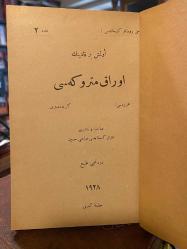 Nedret - Ölmüş Bir Kadının Evrak-ı Metrukesi İki Kitap