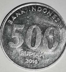 ENDONEZYA 2016 500 RUPIAH