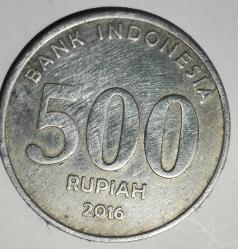 ENDONEZYA 2016  500 RUPIAH