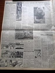 Vatan Gazetesi - 22 Mart 1961 - Cemal Gürsel Salim Başol Ve Altay Ömer Egesel İle Dün Görüştü - Devlet Bakanı Fahri Özdilek Seçim Ekime Kadar Yapılacak Dedi - Anayasa Tasarısı Gündeme Alındı - Müşterek Pazara Alınmamız 10 Nisan Günü Görüşülecek - Cemal Madanoğlu Ege'de Dolaşıyor - Adalet Partisi Tahkikatı İlerliyor - İsmail Rüştü Aksal Köşe Yazısı - Aziz Nesin'in Romanı Kağnı Gölgesindeki İt Yazı Dizisi - Edebiyat Ansiklopedisi Yazan Agah Sırrı Levend - İngiliz Şairi Stephen Spender Konferans Verdi - Nükleer Denemeler Durdurma Konferansına Katılan Bütün Delegeler Sonuçtan Ümitli - Başkan Kennedy Yeni Bir Yardım Planı Hazırladı - Oktay Akbal Köşe Yazısı - Brigitte Bardot Erkekler Hakkında Neler Düşünüyor - Taş Devri Çizen Mıstık - Stiv Roper Çizen Saundes Ve Overgard - A Ve B Millilerimiz Dün Çalıştılar - Galatasaray Adana'ya Cuma Günü Gidiyor - Spor Toto'da Bu Hafta - İstanbul Teknik Üniversitesi Peşte'de Galip Geldi - İstanbul'a Bir Almanya Bremen Basket Takımı Geldi
