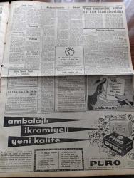 Vatan Gazetesi - 22 Mart 1961 - Cemal Gürsel Salim Başol Ve Altay Ömer Egesel İle Dün Görüştü - Devlet Bakanı Fahri Özdilek Seçim Ekime Kadar Yapılacak Dedi - Anayasa Tasarısı Gündeme Alındı - Müşterek Pazara Alınmamız 10 Nisan Günü Görüşülecek - Cemal Madanoğlu Ege'de Dolaşıyor - Adalet Partisi Tahkikatı İlerliyor - İsmail Rüştü Aksal Köşe Yazısı - Aziz Nesin'in Romanı Kağnı Gölgesindeki İt Yazı Dizisi - Edebiyat Ansiklopedisi Yazan Agah Sırrı Levend - İngiliz Şairi Stephen Spender Konferans Verdi - Nükleer Denemeler Durdurma Konferansına Katılan Bütün Delegeler Sonuçtan Ümitli - Başkan Kennedy Yeni Bir Yardım Planı Hazırladı - Oktay Akbal Köşe Yazısı - Brigitte Bardot Erkekler Hakkında Neler Düşünüyor - Taş Devri Çizen Mıstık - Stiv Roper Çizen Saundes Ve Overgard - A Ve B Millilerimiz Dün Çalıştılar - Galatasaray Adana'ya Cuma Günü Gidiyor - Spor Toto'da Bu Hafta - İstanbul Teknik Üniversitesi Peşte'de Galip Geldi - İstanbul'a Bir Almanya Bremen Basket Takımı Geldi