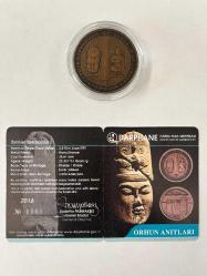 ORHUN ANITLARI BRONZ HATIRA PARASI SERTİFİKALI