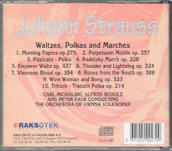 JOHANN STRAUSS - WALTZES, POLKAS AND MARCHES
