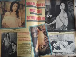 Pazar Haftalık Aktüalite Sinema Tiyatro Müzik ve Magazin Dergisi - 27 Nisan 1973 - Sayı:866 - Bahar Erdeniz - Gülay Alp - Hülya Koçyiğit filmini tamamlar tamamlamaz Avrupa'ya gitti - Orhan Elmas - İzzet Günay - Selahattin Erköse - İzzet Günay iddialı - Oğuzhan Mete - Yılmaz Güney - Yeşim Yükselen acı acı dert yandı - Sevda Ferdağ - Cüneyt Arkın - Meral Sayın - Yusuf Sezgin - Ahmet Mekin - Yılmaz Güney - Kartal Tibet - Eşref Kolçak - Filiz Akın Yeşilçam'ın iç yüzünü anlatıyor - Meral Zeren'in de başına geldi - Meral Zeren'i muz gibi soyuverdiler - Nazmi Özer - Kartal Tibet - Erkan Özmen Göreme'den bildiriyor - Rafet Gülerman - Nejay Soydam - Türkan Şoray - Atıf Yılmaz - Fikret Hakan - Özcan Tekgül - Gönül Öner - Ümit Tokcan'la evleniyor - Blue Girls - İstanbul'da uçsuz salgını var - Mine Mutlu - Arzu Okay - Emel Özden - Ceyhan Cem - Gönül Öner - Beyza Başar - Aytekin Akkaya fotoğraf ve haberi - Tam Takım Dergi