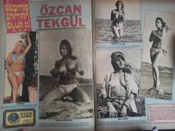 Pazar Haftalık Aktüalite Sinema Tiyatro Müzik ve Magazin Dergisi - 27 Nisan 1973 - Sayı:866 - Bahar Erdeniz - Gülay Alp - Hülya Koçyiğit filmini tamamlar tamamlamaz Avrupa'ya gitti - Orhan Elmas - İzzet Günay - Selahattin Erköse - İzzet Günay iddialı - Oğuzhan Mete - Yılmaz Güney - Yeşim Yükselen acı acı dert yandı - Sevda Ferdağ - Cüneyt Arkın - Meral Sayın - Yusuf Sezgin - Ahmet Mekin - Yılmaz Güney - Kartal Tibet - Eşref Kolçak - Filiz Akın Yeşilçam'ın iç yüzünü anlatıyor - Meral Zeren'in de başına geldi - Meral Zeren'i muz gibi soyuverdiler - Nazmi Özer - Kartal Tibet - Erkan Özmen Göreme'den bildiriyor - Rafet Gülerman - Nejay Soydam - Türkan Şoray - Atıf Yılmaz - Fikret Hakan - Özcan Tekgül - Gönül Öner - Ümit Tokcan'la evleniyor - Blue Girls - İstanbul'da uçsuz salgını var - Mine Mutlu - Arzu Okay - Emel Özden - Ceyhan Cem - Gönül Öner - Beyza Başar - Aytekin Akkaya fotoğraf ve haberi - Tam Takım Dergi