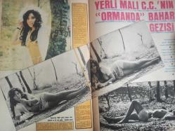 Pazar Haftalık Aktüalite Sinema Tiyatro Müzik ve Magazin Dergisi - 11 Mayıs 1973 - Sayı:868 - Hale Soygazi - Gül Tener - Yılanlı dansöz Gabriella Merlin - Karpuz kabuğu denize düşmede Deniz Erkanat kollarını sıvadı - Mithat Kefeli - Mahmut Kefeli - Temel Bozdoğan - Yılmaz Çepni - Adnan Deveci - Akın Balkan - Bilge Deveci - Bülent semizoğlu - Ail Vidinli - Nazif Demirel - Metin Erhamza - Özkan Akçay - İbrahim Başaran - Reha Ergör - Hatay Balcı - Sami Direr - Özkan Akçay - Arzu Okay ''Aşk konusunda yeni bir şey yok'' - Gül Tener, Fikret Hakan'a gönül verdi - Brezilyalı Güzel Carmen - Selma Güneri - Beklan Algan - Yılmaz Güney - Salih Güney - Ediz Hun - Ceyhan Cem'in ormanda bahar gezisi - Muzaffer Nebioğlu - Ayhan Işık - Emel Özden - Oya Peri - Ülkü Özen - İrfan Atasoy - Nükhet Egeli - Sami Tunç - Sevda Ferdağ fotoğraf ve haberi - Tam takım Dergi