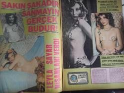 Pazar Haftalık Aktüalite Sinema Tiyatro Müzik ve Magazin Dergisi - 18 Mayıs 1973 - Sayı:869 - Feri Cansel - Melek görgün - Meral Zeren - Sezer Başak'ın bahar başına vurdu - Nil başak - Leyla Sayar nişanlanı verdi - Crazy Horse Balesi Türkiye'de - Yeşilçam'ın aşk albümü - Ajda Pekkan - Tanju Gürsu - Ekrem Bora - Kuzey Vargın - Ayhan Işık - İzzet Günay - Şantöz Aylin Hıdrellez'de - Belgin Doruk: ''Sahne için herşey tamam'' - Selahattin Erköse - Özdemir Birsel - Sadri Alışık'ın başını kaşıyacak vakti yok - Hülya Tuğlu'nun balık safası - Muhterem Nur - Yeşilçam'da yeri doldurulmayan hala tek yıldız: Muhterem Nur - Anuşka - İlknur Taçbaş - Pelin Ceylan - Sevinç Pekin - Ufuk Enünlü - Nevin Pere - Leyla Sayar - Yılmaz Köksal fotoğraf ve haberi - Tam Takım Dergi