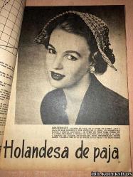 LA FAMİLİA / MODAS Y LABORES / SEPTİEMBRE 1954 / NO.457 / VINTAGE MAGAZİNE / İSPANYOLCA DERGİ (AİLE / MODA VE İŞ / EYLÜL 1954) HAFİF YIPRANMALARI MEVCUT