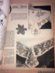 LA FAMİLİA / MODAS Y LABORES / SEPTİEMBRE 1954 / NO.457 / VINTAGE MAGAZİNE / İSPANYOLCA DERGİ (AİLE / MODA VE İŞ / EYLÜL 1954) HAFİF YIPRANMALARI MEVCUT