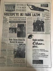 HÜRRİYET GAZETESİ 28 ŞUBAT 1968 YIL :20 SAYI :7126---İlkbaharı beklerken kış geri geldi --Bütün İstanbul da Belediye kuduz ekiplerine vur emri verildi --Mısır ,20 yıldır  tanımadığı İsrail ile müzakereye girmeyi kabul etti---Cezaevine pişmiş  patatesi için de  esrar sokarken  yakalandı ---Orta halli çiftçilerde  vergi verecek ---Bulgaristan da ki Türkler  ancak gelecek yıl Türkiye ye  göç edebilecek ---Uludağ Tarzan ı Niyazi Öldürüldü ---İngiltere de iki yılda 10 bin erkek  kendi isteğiyle  kısırlaştırıldı ---Azılı hırsız Emniyette  getirilirken  polisin elinden kaçtı ---Kızı evden kaçınca  üzüntüsünden intihar etti ---Mini Etekli kızlar karakol bastı ---Göztepe ye iki fark lazım ---Süvari en büyük avantajımız seyircinin  desteği dedi ---Ordu Takımı Adana da Kuveyt ile Oynuyor ---İlk Turda Anvers 2. Turda Atletico ve şimdi Voyvodina ---Malatya  da çıkan olaylar Futbol Federasyonunu Aksetti --Mihraceler Muazzam Servetlerine Rağmen Milyonlarca Lira Maaş Alıyorlar --
