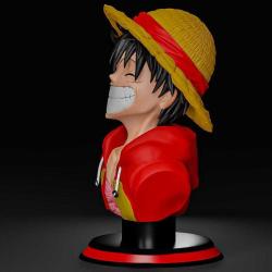 Luffy Büst One Piece Figür - 20 cm