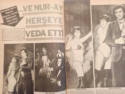 Pazar Haftalık Aktüalite Sinema Tiyatro Müzik ve Magazin Dergisi - 18 Ocak 1974 - Sayı:904 - Filiz Akın - Prenses banu - Rüçhan Adlı aşkı Türkan Şoray'ın en büyük macerası oldu - Nur Ay herşeye veda etti - Aytekin Akkaya - Sevda Ferdağ: 1973'te yorgunluktan canım çıktı. 1974'te dinleceğim'' diyor - Salih Güney - Atilla Alpsakarya - Neşe Karaböcek - Gül Tener - Seher Şeniz Dev Posteri - Özden Yüce - Kadir İnanır - Osman Faruk Seden - 1973 yılında asker olan erkek kardeşi ölen Piraye Uzun yeni yıldan çok şey bekliyor - Figen Han'a soyunmak yasak - Melek Görgün de, Seyyal Taner de sevgililerin sözünden dışarı çıkmıyorlar fotoğraf ve haberi - Posterli Tam Takım Dergi