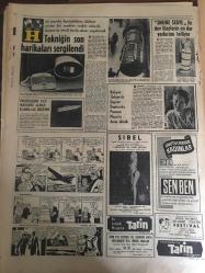 HÜRRİYET GAZETESİ 27 ŞUBAT 1968 YIL :20 SAYI :7125---İki kuduz köpek 26 kişiyi ısırdı --61 gaziye İstiklal Madalyası verildi ----10 gündür  önce meçhul bir otomobilin çarptığı üniversiteli genç öldü ---İki Emniyet Müdürünü öldüren polis ,30 yıl hapse  mahkum oldu ---Bir atom aliminin açtığı  paket  patladı  ve ölümüne sebep oldu ---Konya da savcının ki de dahil 100 otomobilin  lastiklerini şişlediler ---Seyahat şirketi sahibi Alman kadın otobüsü hep kendisi kullanıyor ---Makarios ,oyların yüzde  95 ni aldı --Elmasa el süren  Amerikalı genç kız feci şekilde öldü ----Avrupa ya akın eden  Zenci kızlar  soluğu Striptiz okulunda  alıyor ---Bütün İzmir Göztepeli ---Fenerbahçeliler dün memnun döndüler ---Gol kralı olmayı düşünmüyorum --Altınordulular : Berabere kalacağımız maçı hakem  aleyhimize  çevirdi ---Alaettin Şensoy ---İki  ton yükle 60 derece dik yokuşa tırmanan  elektrik  kontrollü  Cemse  yapıldı --Tekniğin son  harikaları  sergilendi -----