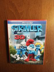 Blu-ray 3D - Şirinler - Smurfs KUTULU - TÜRKÇE ALTYAZILI VE DUBLAJLIDIR
