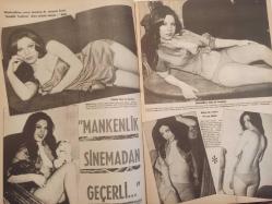 Pazar Haftalık Aktüalite Sinema Tiyatro Müzik ve Magazin Dergisi - 8 Mart 1974 - Sayı:911 - Emel Özden - Yeşim Yükselen - Gani Turanlı - Enver Burçkin - Cezmi Ar - Çetin Gürtop - Nejat Okçugil - Ali Uğur - Kriton İlyadis - Memduh Yükman - Cengiz Tacer - Orhan Çağman - Melih Sertesen - Orhan Kapkı - Mustafa Yılmaz - Zeynep Aksu'ya benziyor - Senar Seven - Gönül Hancı - Yıllardan beri Müşfik Kenter'e olan aşkım bitmedi - Sevinç Pekin - Ursula Andress - Mine Mutlu - Birsen Ayda Dev Posteri - Melek Görgün - Mitzy Frizy, Yücel Uçanoğlu - Tamer Yiğit - Yıldırım Önal - Ayşen Cansev - Atıf Kaptan - Yılmaz Gruda - Hüseyin Zan - Uğur Salman - Tarık Şimşek - Oksal Pekmezoğlu - Nebahat Çehre - Mine Mutlu - Fatma Belgen - Seyyal Taner - Sermet Serdengeçti - Münir Özkul - Gönül Tansel - Gülten Ceylan - Mürüvvet Sim - Zeki Alasya - Osman Alyanak - Feridun Çölgeçen - Senar Seven - Cevat Kurtuluş - Göksel Arsoy - Sevim Tuna - Sevda Ferdağ - ''Ankara Rüzgarı''- Posterli Tam Takım Dergi