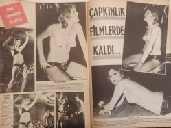 Pazar Haftalık Aktüalite Sinema Tiyatro Müzik ve Magazin Dergisi - 8 Mart 1974 - Sayı:911 - Emel Özden - Yeşim Yükselen - Gani Turanlı - Enver Burçkin - Cezmi Ar - Çetin Gürtop - Nejat Okçugil - Ali Uğur - Kriton İlyadis - Memduh Yükman - Cengiz Tacer - Orhan Çağman - Melih Sertesen - Orhan Kapkı - Mustafa Yılmaz - Zeynep Aksu'ya benziyor - Senar Seven - Gönül Hancı - Yıllardan beri Müşfik Kenter'e olan aşkım bitmedi - Sevinç Pekin - Ursula Andress - Mine Mutlu - Birsen Ayda Dev Posteri - Melek Görgün - Mitzy Frizy, Yücel Uçanoğlu - Tamer Yiğit - Yıldırım Önal - Ayşen Cansev - Atıf Kaptan - Yılmaz Gruda - Hüseyin Zan - Uğur Salman - Tarık Şimşek - Oksal Pekmezoğlu - Nebahat Çehre - Mine Mutlu - Fatma Belgen - Seyyal Taner - Sermet Serdengeçti - Münir Özkul - Gönül Tansel - Gülten Ceylan - Mürüvvet Sim - Zeki Alasya - Osman Alyanak - Feridun Çölgeçen - Senar Seven - Cevat Kurtuluş - Göksel Arsoy - Sevim Tuna - Sevda Ferdağ - ''Ankara Rüzgarı''- Posterli Tam Takım Dergi