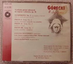 Henryk Gorecki: Symphony No. 3 (Symphony Of Sorrowful Songs)