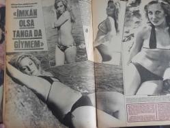 Pazar Haftalık Aktüalite Sinema Tiyatro Müzik ve Magazin Dergisi - 14 Haziran 1974 - Sayı:925 - Gökben - Figen Han - Bahar Erdeniz'i yeni kavalyesiyle birlikte Hilton Otelinin havuzunda yakaladı - Figen Han - Tamer Yiğit - Senar Seven - Sevinç Pekin - Gönül Hancı - Senar Seven - Türkan Erdem - Gülistan Okan çıplaklık konusunda bayrağı kimseye bırakmıyor - Bu kaçıncı birleşme? - Arzu Okay - Seyhan Karabay - Patricia Gilda - ANUŞKA Dev Posteri - Arzu Okay - Seyhan Karabay - Senar Seven Yeşilçam'dan hemen kaçmak niyetinde - Silvana Mangona - Leyla Sayar - Evliliğimiz içyüzü - Sevgi Can - Tayfur Çakar - Sermet Serdengeçti - Yavuz Karakaş - Süleyman Bolat - Nükhet Duru - Bertha ile Claude misafir olarak yurdumuza gelmek istiyorlar fotoğraf ve haberi - Posterli Tam Takım Dergi