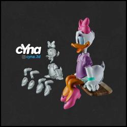 Daisy Duck Figür - 15 cm
