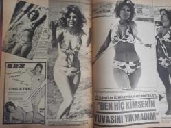 Pazar Haftalık Aktüalite Sinema Tiyatro Müzik ve Magazin Dergisi - 5 Temmuz 1974 - Sayı:928 - Seher Şeniz - Anuşka - Sertaç Karan - Behçet Nacar - Gülgün Erdem - Özden Yüce - Danyal Topatan - Cevat Kurtuluş - Zeki Tüney - İhsan Gedik - Oktar Durukan - Zeyno Çilem evli sevgilisinden ayrıldı - Aziz Sarıkaya - ''Anneannelerin en güzeli benim, aksini söyleyen beri gelsin'' - Sevim Tuna - Liz Taylor - Sheila - Müşerref Tezcan Dev Posteri - Leyla Sayar - Liz Taylor ''Aşklarım ve Kocalarım'' - Şevket Kazan, Kartal'da ''Din Görevlileri Derneği Başkanı'' iken - Şevkat Kazan'ın basın sansürü hakkında halk ne diyor? - Recai G. Okandan - Ümit Utku - Nahit Emiroğlu - Yılmaz Savaşçı - Fuat Büte - Cengiz Tuncer - Artin Kuran - Rebii Şenkartal - Feyzi Tuna - Piraye Uzun - Söylentiler üzerine Piraye Uzun konuştu: ''Ben hiç kimsenin yuvasını yıkmadım'' diyor - Evliliğimin içyüzü  Leyla Sayar ve eşi Sertaç  Behçet Nacar - Emel Sayın - Yalçın Gülhan - Özel Türkbaş - Ayten Alpman - Posterli Tam Takım Dergi