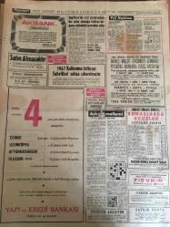 HÜRRİYET GAZETESİ 11 ŞUBAT 1968  YIL :20 SAYI :7109---Vietnam bir atom harbinin eşiğine  geldi ---Emeklilere avans verilmesi düşünülmüyor ----Borsa başkan nı  elinden  aldığı kendi tabancası ile öldürdü ---Katil kadın uğruna elimi kana buladığım  kocam  beni boşadı ,herşey  boş ---İstanbul Şehirliler Derneği trafik ve gürültü için tedbir alacak ---İngiltere de esir pazarından kız satın almağa kalkan  bir  genç cebindeki  paradan oldu ---Galatasaray 'ın intikamı  acı  oldu ---Nurweiller  dün geldi ve Fenerbahçe  formasını  giydi ---Eskişehir ,Bursa yı devirmek azminde --Lider Fenerbahçe sonuncu  Vefa ile karşılaşıyor ---Mersin de zorlu  bir mücadele  I.Yurdu -A.Ordu --Adana D.Spor lider İzmir spor  önünde ---Mukavemel ekibimiz  sonuncu ---Şekerspor :1 Demirspor : 0---Alman kadın 2 çocuğunu 5 katlı binadan aşağı atıp  intihar etti ---Hisar Pavyonu : Gülşen Ateş ,Marija ,Zaza ---