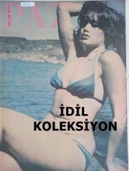 Pazar Haftalık Aktüalite Sinema Tiyatro Müzik ve Magazin Dergisi - 1976 Yılı - Sayı:1034 - Nazan Şoray - Ceyda Karahan-  Hülya Tuğlu hürriyeti seçti - Sevim Tuna, Kilyos'a giderken araba içinde ani kalp krizi geçirdi - Nebahat Çehre bebek bekliyor - Evliliğin eşiğinden dönen Nazan Adalı sahneye çıkıyor - Bir Mısırlıyla nişanlanan Beyza Başar, Londra'ya gelin gidiyor - Canan Candan bile çıplak film çevirmekten usanmıştı - Piraye Uzun'un aşı bir filme konu oluyor - Ann Marie açık açık söylüyor - ''Parasız adamlar aşk yapmam'' - Türkan Şoray'ın sabrı taştı - Necip Sarıcıoğlu - Gülistan Okan sahneden de sinemadan da iyice usandı - Aldığı ilaçlardan tanınamayacak kadar şişmanlayan Belgin Doruk, Romanya'da fazla kilolarını vermeye çalışırken kendi kendine söyleniyordu - Melek Görgün yaz keyfine Marmaris'te çıplak devam ediyor - Kolombo Hüsnü fotoromanı - Aydemir Akbaş - Yeşim Yükselen - Ata Saka - Arif Keskiner fotoğraf ve haberi - Tam Takım Dergi
