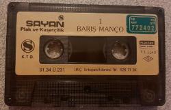 BARIŞ MANÇO***DAGLAR DAGLAR SAYAN MÜZİK DÖNEM KAGIT BASKISI SADE KASET