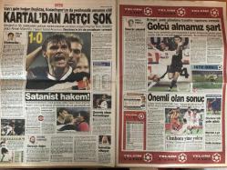 Sabah Gazetesi - 26 Eylül 1999 Türkiye - Gazete -  - Spor - Gümüş - Ay - Dava - Saray - Emre - Zara - Güvenlik - Sel - Göç - Altın - Manastır - Kilise - Onur - Memur - Başbakan - Tarih - AP - Sağlık - Mehmet Ali Erbil - Tayfun - Cengiz - Ali Çetin - Deprem - Simge - Özelleştirme - Enerji - Aşı - Avrupa Birliği - Çelik - Şili - Kurtarma - Silah - Hasan Celal Güzel - Ceza - Cep Telefonu - Doğuş - Tıp - Eder - IMF - Doktor - CHP - Cumhurbaşkanı - Beşiktaş - Gol - Hakem - Fabri - Adamlar - Oyuncu Değişikliği - Fabrika - Futbol - Futbolcu - Maç - Oyuncu - Pasaport - Kale - Almanya - Tatil - Taraftar - Teknik Direktör - Ege - Ordu - Ertugrul - Ahmet Dursun - Sarı Kart - Savunma - Harun - Eren - Yilmaz - Anıt - Uydu - Erman Toroğlu - Kamufle - Kırmızı Kart - Fatih Terim - Hagi - Puan Durumu - BM - Transfer - SEM - Dans - Hertha Berlin - Chelsea - Mars - Nez - Polis - Hollanda - Cami - Konut - Gemi - Funda