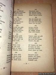 MANİLER / MAHMUT YURTER / HALK KİTAPLARI / TARİH KONUŞUYOR YAYINI / VAROL MATBAASI / TÜRKÇE KİTAP