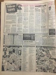 HÜRRİYET GAZETESİ 14 MAYIS 1968 YIL :21 SAYI :7199--Fransa da hayat felce uğradı --AP ,ikili anlaşmalarla ilgili açıklama yaptı ---İşçilere  sahte  çalışma belgesi satan bir Türk Yugoslavya da tevkif edildi ---Rus Generali Çekoslovakya Müdahale Hazırız Dedi ---Bir kilo  rakı içen şoförü  ,polis ancak   otomobiline  ateş açarak durdurabildi ---Cerrahpaşa da   bir  hastanın iç ve orta kulağı değiştirildi ---25 yaşındaki kızın  boyu bir hormon iğnesi sayesinde uzatıldı ---Fenerbahçe  rekor kırıyor --Adaylar :Hacettepe Vefa Demirspor ve Şekerspor ---Derece alan beş vitrin ---Firari şakiler hasımlarını kurşuna dizdi --Seçim Konuşmaları : Feyzioğlu :Solcu muhalefet düzeni yıkma çabasında ---Ankara Ana Tamir Fabrikasında kayak takımı ,baston tüfek ile akü  bile yapılıyor ---