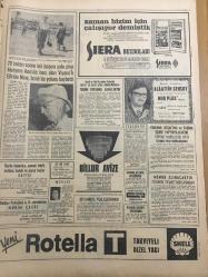 HÜRRİYET GAZETESİ 10 MAYIS 1968 YIL :21 SAYI :7195--Kalp nakli için  alarm verildi  ama --Çılgına dönen Amerikalı genç kızı Hans 'ın  kolları arasından zor aldılar ---Türk -iş genel sekreteri Tunç Mehmet  Turgut  için :Şımarık Bakan dedi --Fransa da ki savaş öğrenciler kazandı ---58 yaşında ki  kadın düğünde kafayı çekip  aşka gelince tabancaya sarıldı :1 ölü var ---70 inden sonra tek başına yola çıkıp Meryem Ana da hacı olan Viyanalı Elfride Nine ,İzmir de yolunu kaybetti ---Varol Galatasaray la anlaştı --1 Milyon lira :Belçikalılar ,İstanbul da  hasılatını Beşiktaş ın alacağı bir maça da hazır --Eskişehir -Göztepe maçı  gece oynanacak ---64 yaşındaki kadın 96 'lık annesine bakabilmek için iş arıyor --Eski Tarzan beşinci  karısı ile Majorca adasında dinleniyor ---Çağlayangil Kipriyanu ile görüştü ---CKMP ,Personel kanunun uygulanması  için Anayasaya Mahkemesine başvurdu ---