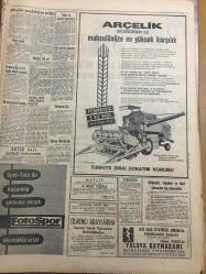 HÜRRİYET GAZETESİ 10 MAYIS 1968 YIL :21 SAYI :7195--Kalp nakli için  alarm verildi  ama --Çılgına dönen Amerikalı genç kızı Hans 'ın  kolları arasından zor aldılar ---Türk -iş genel sekreteri Tunç Mehmet  Turgut  için :Şımarık Bakan dedi --Fransa da ki savaş öğrenciler kazandı ---58 yaşında ki  kadın düğünde kafayı çekip  aşka gelince tabancaya sarıldı :1 ölü var ---70 inden sonra tek başına yola çıkıp Meryem Ana da hacı olan Viyanalı Elfride Nine ,İzmir de yolunu kaybetti ---Varol Galatasaray la anlaştı --1 Milyon lira :Belçikalılar ,İstanbul da  hasılatını Beşiktaş ın alacağı bir maça da hazır --Eskişehir -Göztepe maçı  gece oynanacak ---64 yaşındaki kadın 96 'lık annesine bakabilmek için iş arıyor --Eski Tarzan beşinci  karısı ile Majorca adasında dinleniyor ---Çağlayangil Kipriyanu ile görüştü ---CKMP ,Personel kanunun uygulanması  için Anayasaya Mahkemesine başvurdu ---