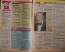 MİLLİYET OSCAR TV MAGAZİN DERGİSİ-MİLLİYET-OSCAR-MAGAZİN-DERGİ-25 ARALIK-31 ARALIK 1993-YIL:2-SAYI:64-48 SAYFA EXTRA-TV PROGRAMLARI-TV'DE SİNEMALAR-PEMBE DİZİLER'DE NELER OLACAK-JULIA ROBERTS-RICHARD GERE-ÖZEL BİR KADIN-ANKARA KULISI-ÇILGIN PROFESÖR-TANER DEDEOĞLU-DİLA HANIM-TÜRKAN ŞORAY-SAMURAI-ALAIN DELON-NEW JACK CITY-ÇILGIN YARIŞ 2-SİSLİ DAĞLARDA BİR YILBAŞI-1941-KANUNUN KUVVETİ-KAÇAMAK-MÜJDE AR-ZÜĞÜRT AĞA-ŞENER ŞEN-NİLGÜN NAZLI-ŞENLİK ATEŞİ-UZAY KOMANDOSU-HULK HOGAN-ASANSÖR-AVCILAR-HİPNOZ-JODIE FOSTER-PARIS'TEN SEVGİLERLE-EVDE BEŞ BAŞINA-CÜRETKAR OYUN