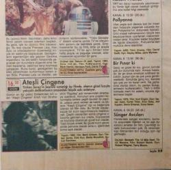 MİLLİYET OSCAR TV MAGAZİN DERGİSİ-MİLLİYET-OSCAR-TV-MAGAZİN-DERGİ-9 OCAK-15 OCAK-1993-YIL:1-SAYI:14-KAPAK-FOTOĞRAF-RÖPORTAJ-TÜRKİYE'NİN EN BÜYÜK TELEVİZYON MAGAZİN SİNEMA DERGİSİ-İÇİNDE 48 SAYFA EXTRA PROGRAM DERGİSİ-SEMRA AKOVA-EKRANDAKİ BOŞNAK GÜZELİ-YILDIZ SAVAŞÇILARI 3-ATEŞLİ ÇİNGENE-TÜRKAN ŞORAY-SEPET YARIŞÇISI-MADENCİNİN KIZI-TEHLİKELİ YOLCULUK-FAZİLET-HÜLYA AVŞAR-MERİH AKALIN-KORKUSUZ AŞIKLAR-AYTAÇ ARMAN-ŞOFÖR NEBAHAT VE KIZI-SEZER SEZİN-FİLİZ AKIN-