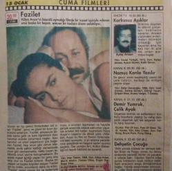 MİLLİYET OSCAR TV MAGAZİN DERGİSİ-MİLLİYET-OSCAR-TV-MAGAZİN-DERGİ-9 OCAK-15 OCAK-1993-YIL:1-SAYI:14-KAPAK-FOTOĞRAF-RÖPORTAJ-TÜRKİYE'NİN EN BÜYÜK TELEVİZYON MAGAZİN SİNEMA DERGİSİ-İÇİNDE 48 SAYFA EXTRA PROGRAM DERGİSİ-SEMRA AKOVA-EKRANDAKİ BOŞNAK GÜZELİ-YILDIZ SAVAŞÇILARI 3-ATEŞLİ ÇİNGENE-TÜRKAN ŞORAY-SEPET YARIŞÇISI-MADENCİNİN KIZI-TEHLİKELİ YOLCULUK-FAZİLET-HÜLYA AVŞAR-MERİH AKALIN-KORKUSUZ AŞIKLAR-AYTAÇ ARMAN-ŞOFÖR NEBAHAT VE KIZI-SEZER SEZİN-FİLİZ AKIN-