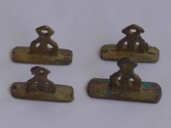 4 Adet Eski Pirinç Mühür