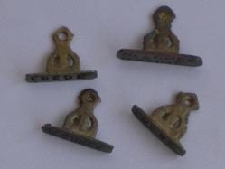 4 Adet Eski Pirinç Mühür