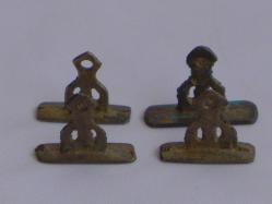 4 Adet Eski Pirinç Mühür