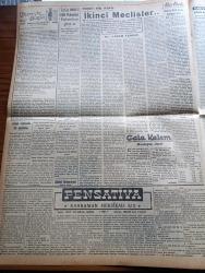 Vatan Gazetesi - 7 Kasım 1949 - Yurdun Kayseri'den Görünüşü 2 Yazan Ahmet Emin Yalman Köşe Yazısı - Çalışma Bakanı Reşat Şemsettin Sirer Muhalefetten Şüpheli - Başbakan Şemsettin Günaltay Henüz Huzur Ve Sulh Emaresi Yoktur Dedi - Sovyetler Birliği Başkanlar Konseyi İkinci Başkanı Malenkov Batılıları Atomla Tehdit Etti - Necmettin Sadak Avrupa Birliği Kurulmazsa İntitat Muhakkaktır - Sabahattin Ali'nin Öldürüldüğü Yerde Keşif Yapıldı - Fenerbahçe Galatasaray'ı 1 0  Yendi - Arap Devletleri Silah İstiyorlar - Geçmişte Bugün Feridun Fazıl Tülbentçi Yazı Dizisi - Pensativa Kahraman Meksikalı Kız Yazan Jesus Goytortua Santos Yazı Dizisi - İmam Hatip Kursu Birinci Devre Mezunlarını Verdi - Tiyatro Eserlerinin Sansür Edilmesi - Fenerbahçe Galatasaray Maçını 30.000 Kişi İzledi - Fedakar Ana Filmi Taksim Sinemasında - Sovyet İhtilalinin Yıldönümünü - Pilli Audiola Radyoları - Gripin - Ekselsyor Giyim Evi - Vitonal Yanık Merhemi - Mayer Pardesüleri - Bulmaca - İstanbul Ankara Radyosu Programı