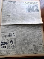 Vatan Gazetesi - 7 Kasım 1949 - Yurdun Kayseri'den Görünüşü 2 Yazan Ahmet Emin Yalman Köşe Yazısı - Çalışma Bakanı Reşat Şemsettin Sirer Muhalefetten Şüpheli - Başbakan Şemsettin Günaltay Henüz Huzur Ve Sulh Emaresi Yoktur Dedi - Sovyetler Birliği Başkanlar Konseyi İkinci Başkanı Malenkov Batılıları Atomla Tehdit Etti - Necmettin Sadak Avrupa Birliği Kurulmazsa İntitat Muhakkaktır - Sabahattin Ali'nin Öldürüldüğü Yerde Keşif Yapıldı - Fenerbahçe Galatasaray'ı 1 0  Yendi - Arap Devletleri Silah İstiyorlar - Geçmişte Bugün Feridun Fazıl Tülbentçi Yazı Dizisi - Pensativa Kahraman Meksikalı Kız Yazan Jesus Goytortua Santos Yazı Dizisi - İmam Hatip Kursu Birinci Devre Mezunlarını Verdi - Tiyatro Eserlerinin Sansür Edilmesi - Fenerbahçe Galatasaray Maçını 30.000 Kişi İzledi - Fedakar Ana Filmi Taksim Sinemasında - Sovyet İhtilalinin Yıldönümünü - Pilli Audiola Radyoları - Gripin - Ekselsyor Giyim Evi - Vitonal Yanık Merhemi - Mayer Pardesüleri - Bulmaca - İstanbul Ankara Radyosu Programı