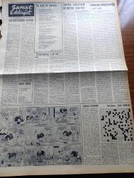 Vatan Gazetesi - 12 Şubat 1956 - 6 7 Eylül Hadiselerinden Sanık Kıbrıs Türktür Cemiyeti Mensuplarının Duruşması Yarın Başlıyor - Kasım Gülek Adnan Menderes'i Radyoda Münakaşaya Davet Ediyor - Ahmet Emin Yalman Köşe Yazısı - İsmet İnönü Ani Olarak İstanbul'a Geldi - Hürriyet Partisi Ankara İl Merkezi Dün Açıldı - Sovyetlere Verilen Cevabi Notamız Açıklandı - Türk Suriye Sınırında Aşiretler Çarpıştı 5 Kişi Öldü - Genç Dorothy Lamour - Migros Türk - Sülün Osman Bursa'dan Getirildi - Türk Gazeteciliği Yazan Enis Tahsin Til - Mahkumları Koruma Ve Kurtarma Cemiyetin Kuruluyor - Geçmişte Bugün Yazan Feridun Fazıl Tülbentçi Yazı Dizisi - Nevrozin Ağrı Kesici - Konya İmam Hatip Okulu Müdürü Bekir Elam İle Bir Görüşme - Galatasaraylılar Cemiyeti Kongresi - Asaf Çiyiltepe Ya Aşk Ya Kavga Şiiri - Sinema Sanatının Bir Öncüsü Jean Vigo - Kaptan Edi Büdü Çizgi Roman - Tunalı Kız Yazan Louis Charles Royer Yazı Dizisi - Tarzan Çizgi Roman - Adnan Veli'den Fantezi - Ankara Peşte Karmaları Maçı